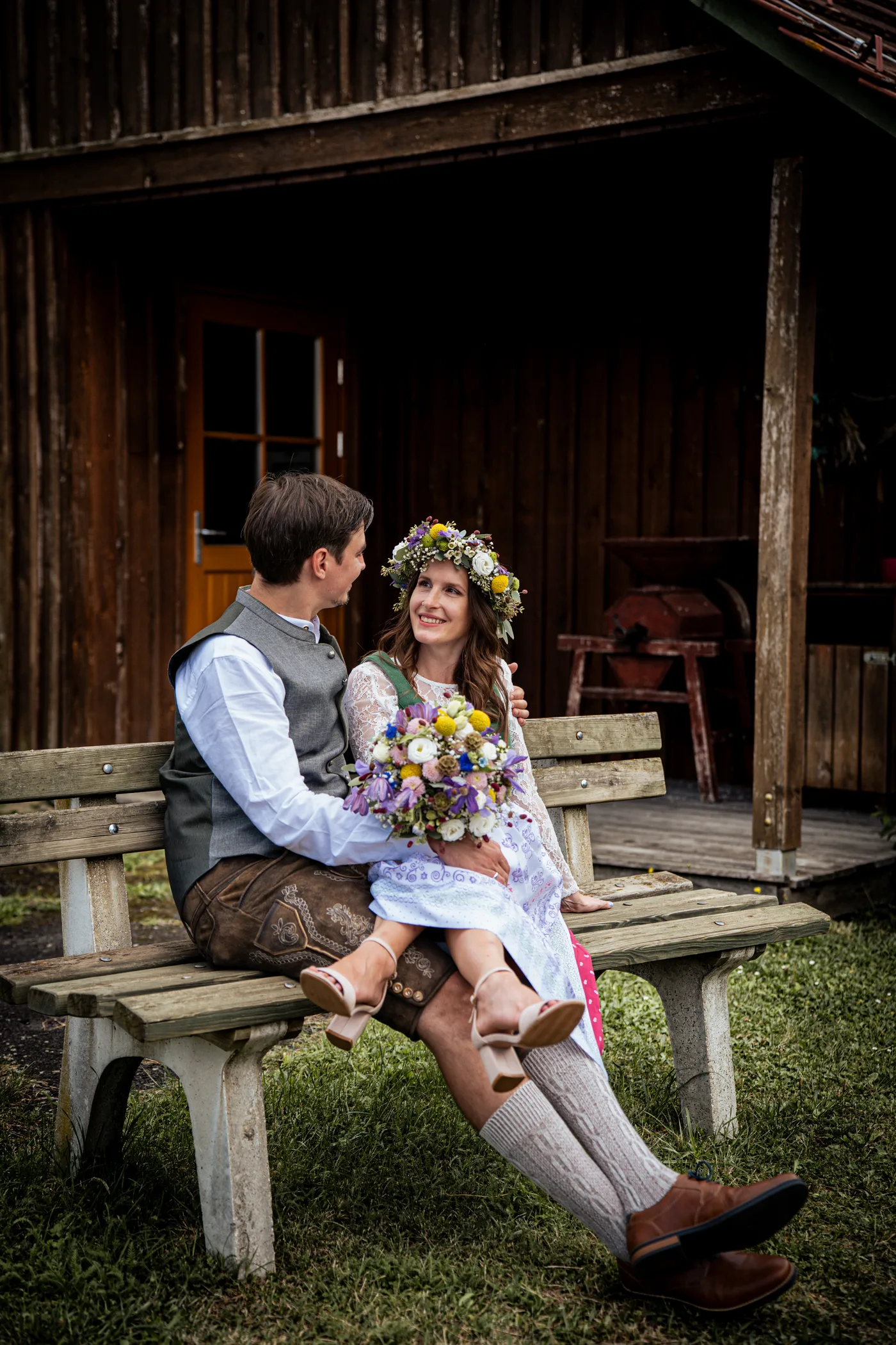 Hochzeit in Tracht